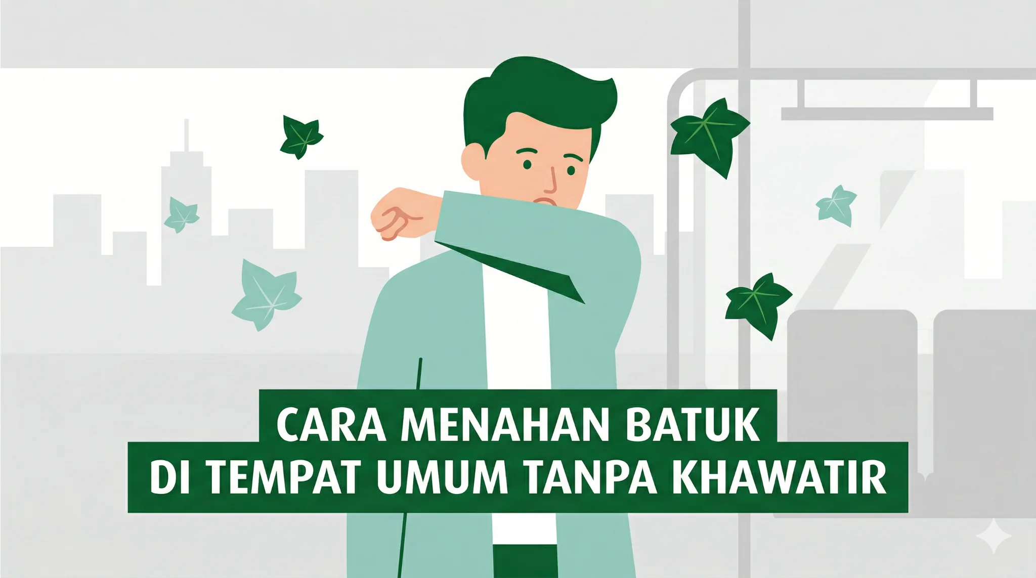 Cara Menahan Batuk di Tempat Umum Tanpa Khawatir