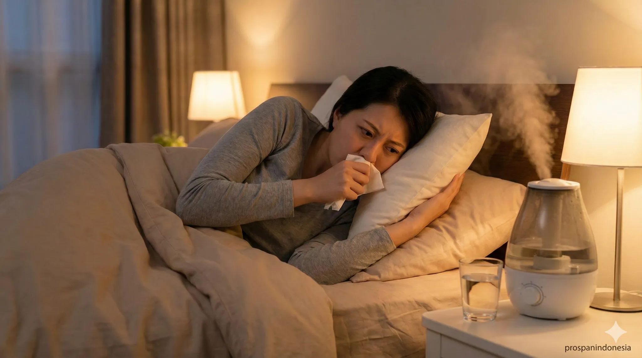 Susah Tidur? Cek 3 Posisi Tidur Saat Batuk Gatal Ini